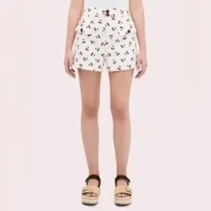 Kate Spade High Rise Cherry Print Shorts Size 4